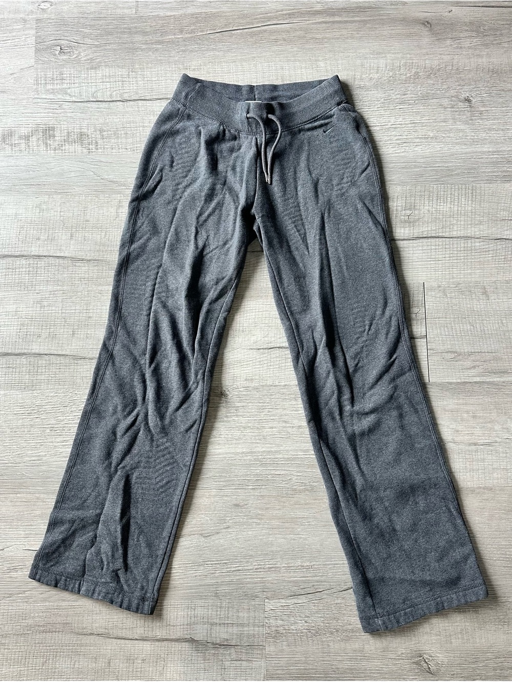 Nike Women's Gray Drawstring Track Pants